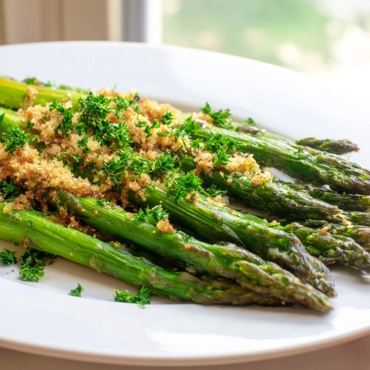 Garlic Parmesan Roasted Asparagus