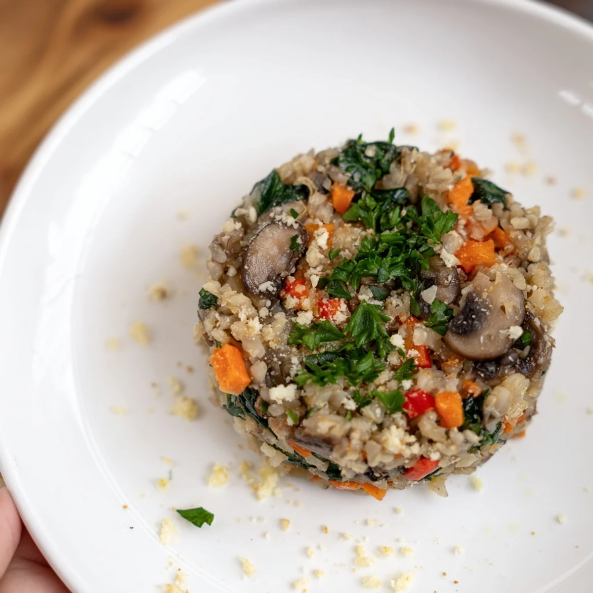 savory vegetable cheese filling