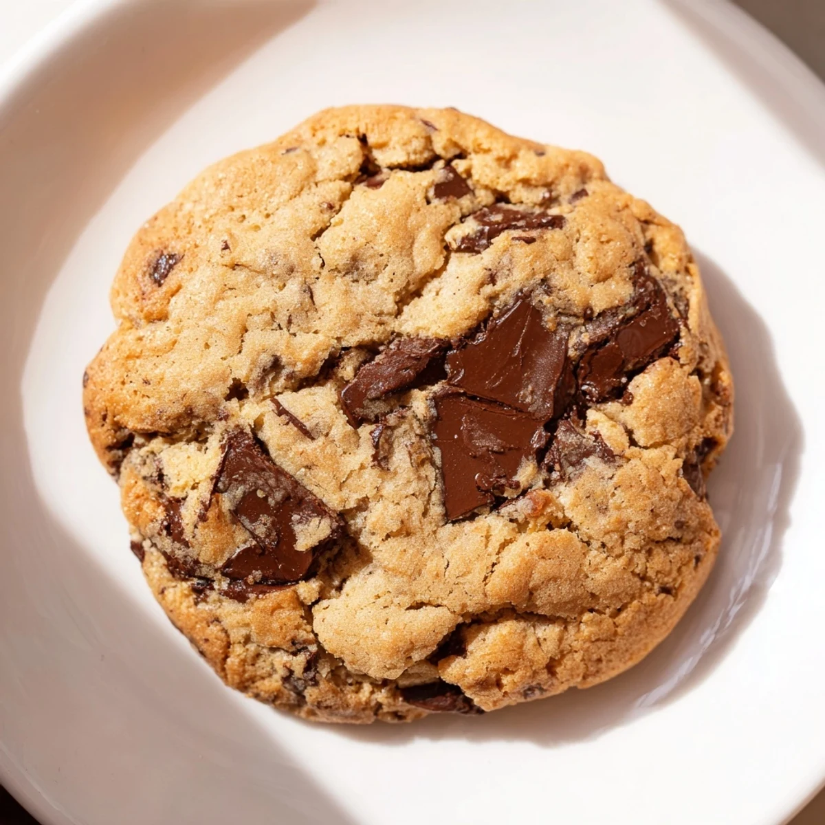 Warm, golden Chocolate Chunk Cookies, fresh from the oven, ready to satisfy any sweet tooth.
