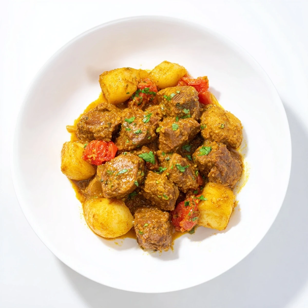 Beef Potato Curry Hearty Aromatic