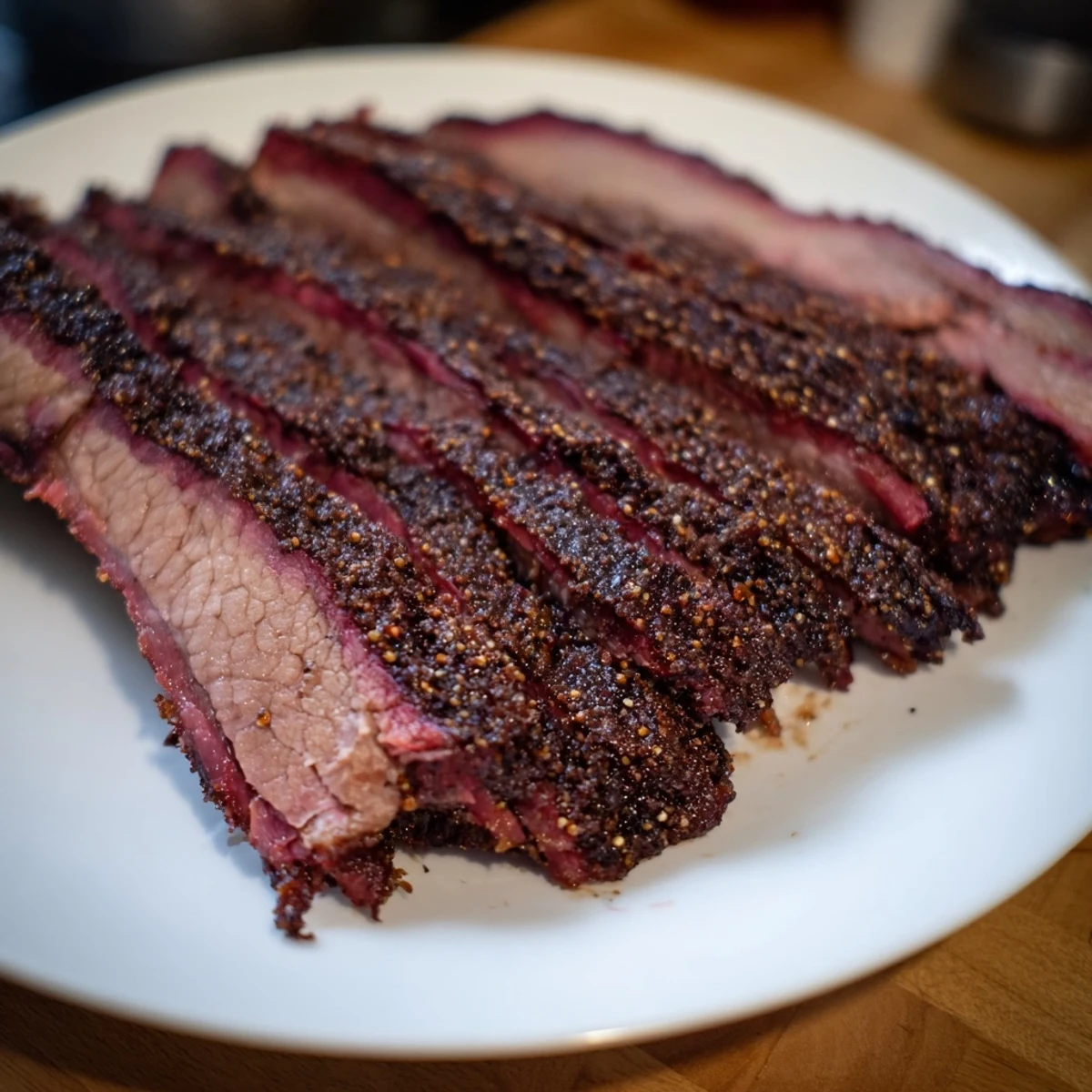 Tender Smoked Beef Brisket