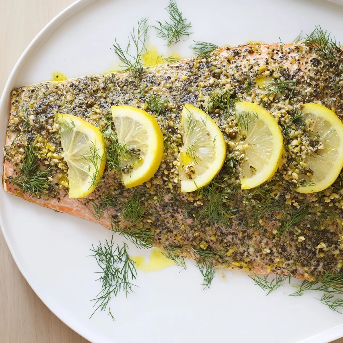 Baked Salmon Fillet