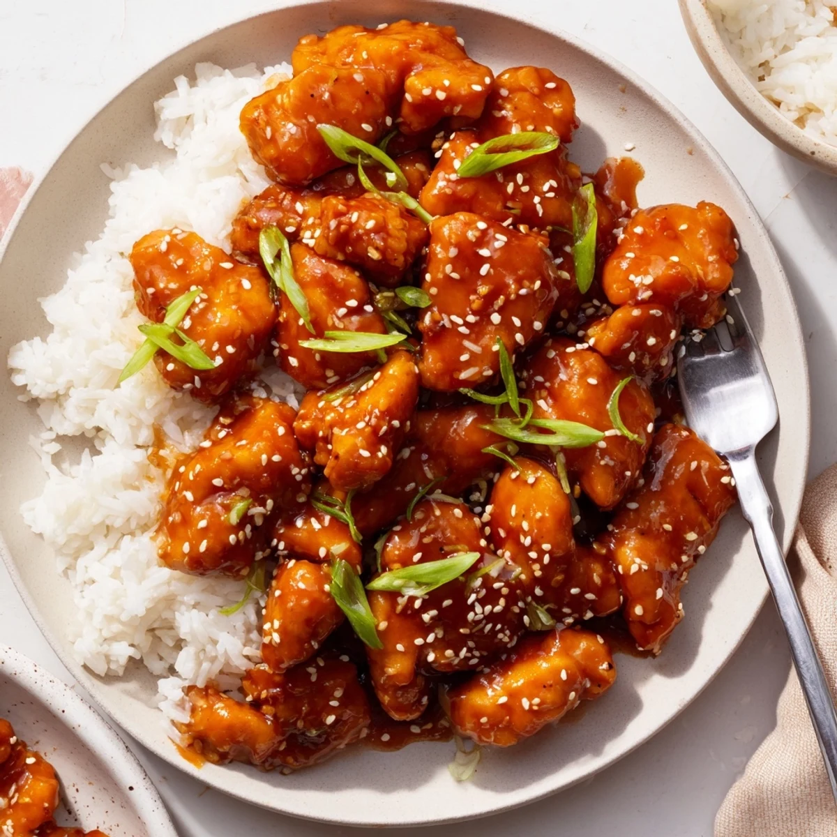Slow cooker Crock Pot Huli Huli Chicken glazed with sweet and tangy pineapple soy sauce
