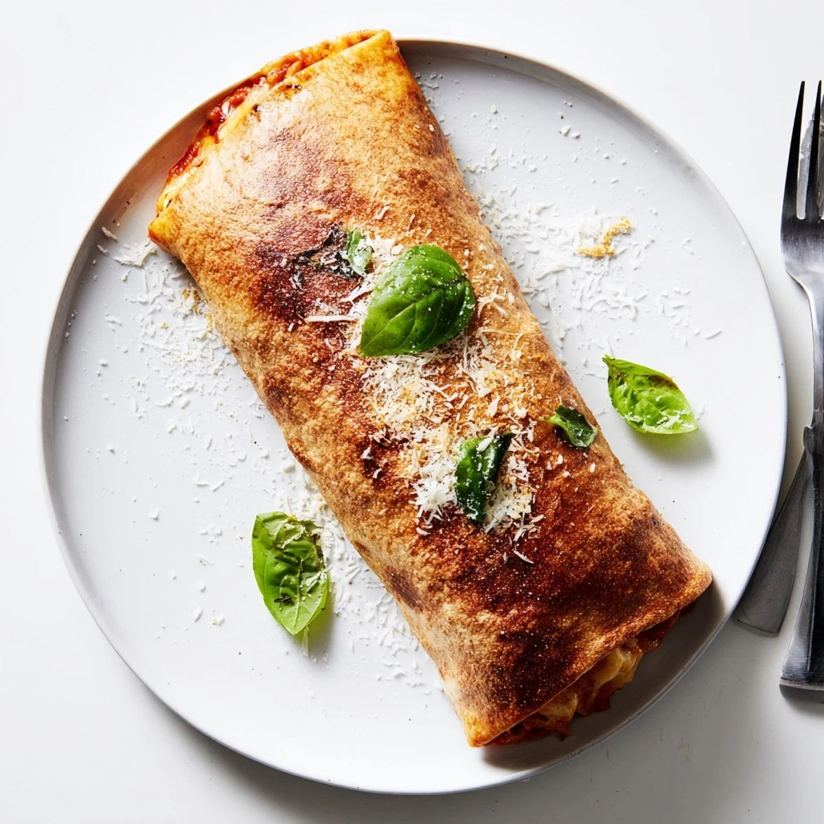 Crispy pizza burritos air fried to perfection with bubbling cheese and savory toppings inside