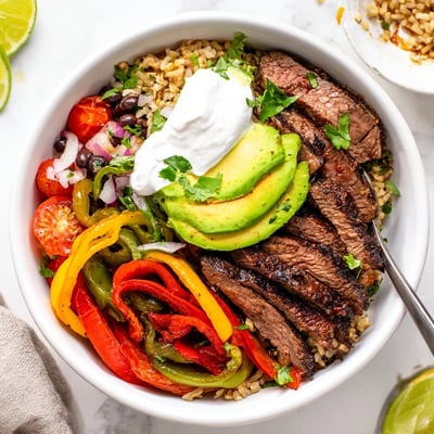 Steak Fajita Power Bowls